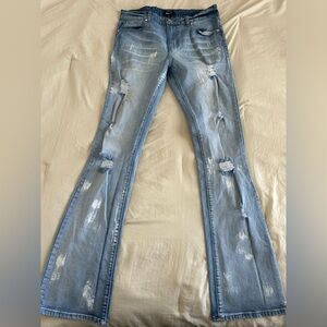 Men’s Slim Flared Jeans